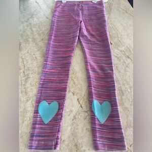 Hatley Heart leggings size 7
